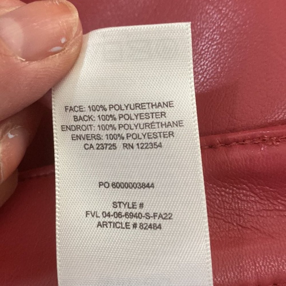❗️SOLD❗️Aritzia Wilfred Melina Faux Leather Pants Size 2 - Picture 7 of 7